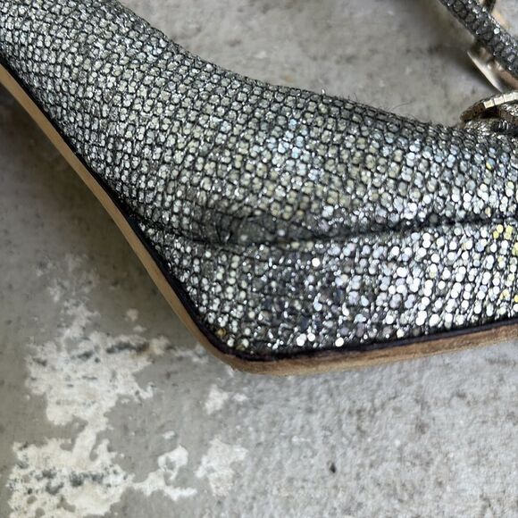 Jimmy Choo glitter and rhinestone platforms - Picture 2 of 9